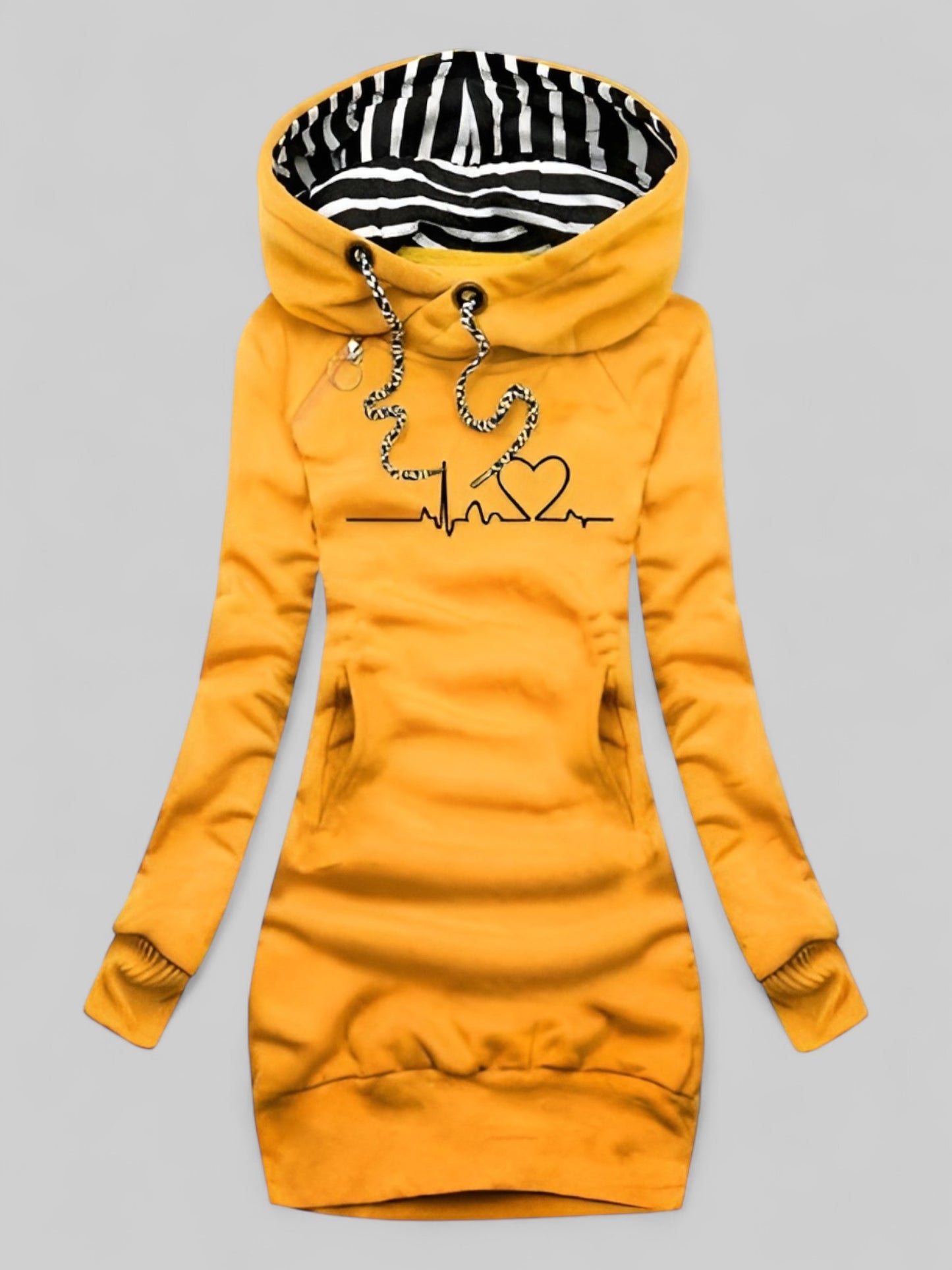 Luna™ | Vestido de lana estampado