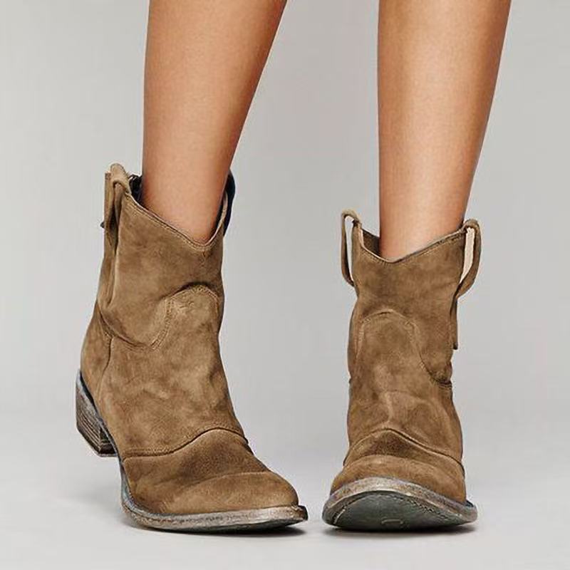 Emma™ | Botines de ante elegantes