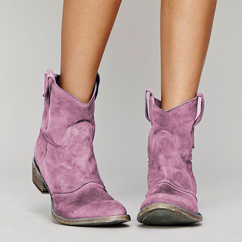 Emma™ | Botines de ante elegantes