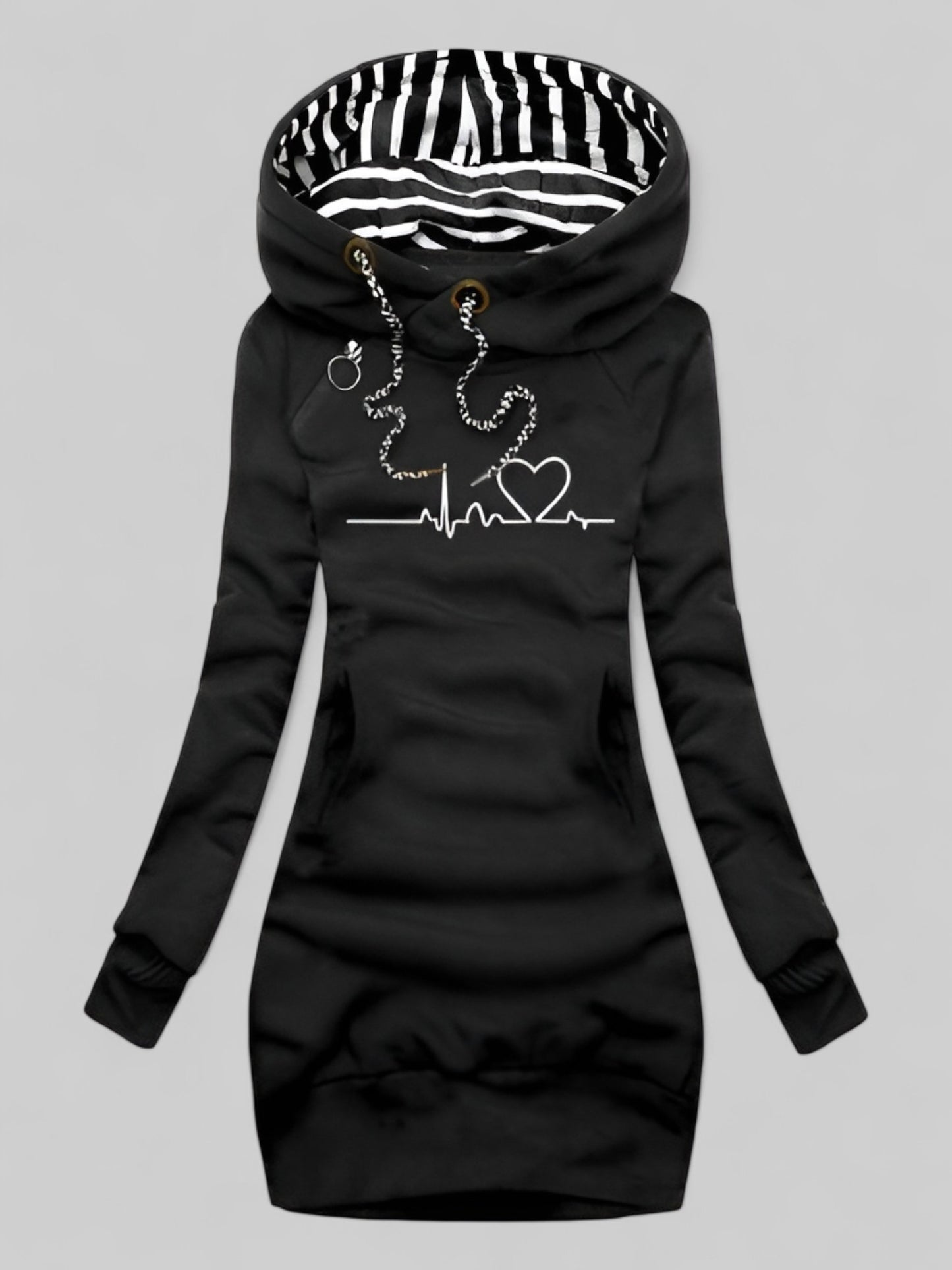 Luna™ | Vestido de lana estampado
