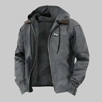 David™ | Chaqueta con capucha y cremallera
