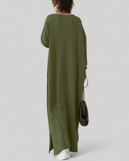 Lara™ | Vestido largo de invierno elegante