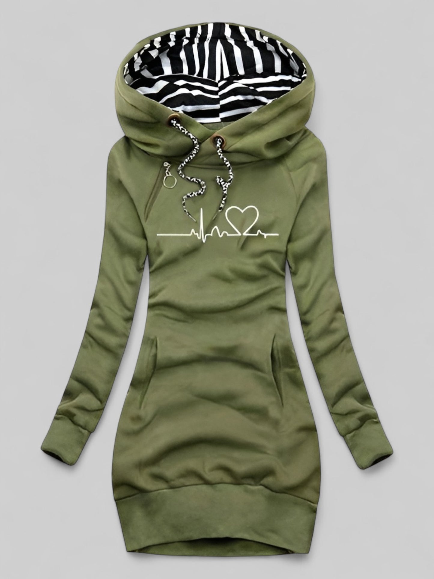 Luna™ | Vestido de lana estampado