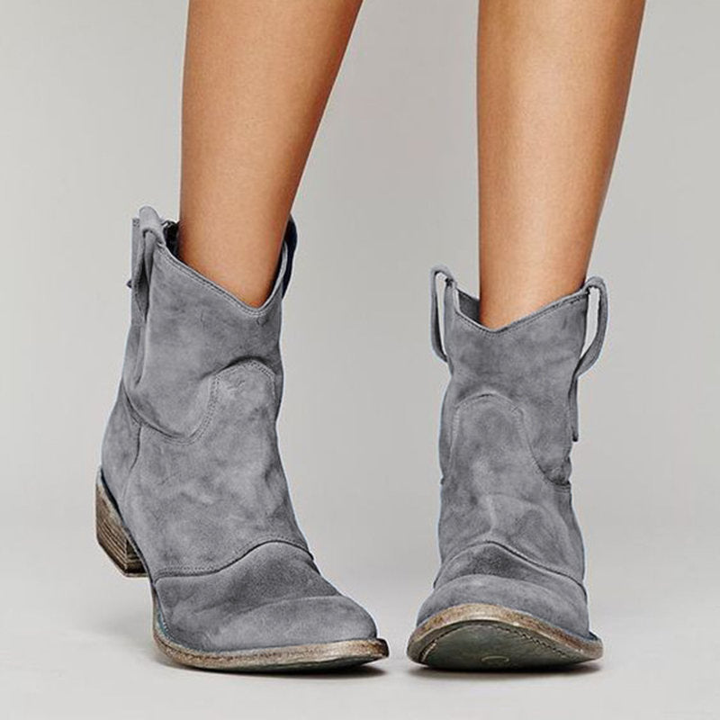 Emma™ | Botines de ante elegantes
