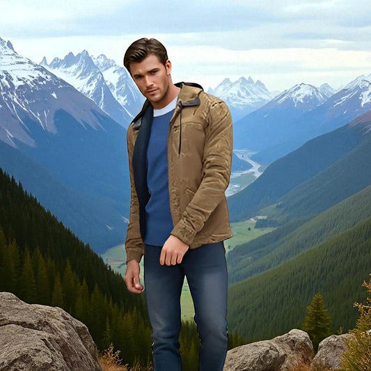David™ | Chaqueta con capucha y cremallera